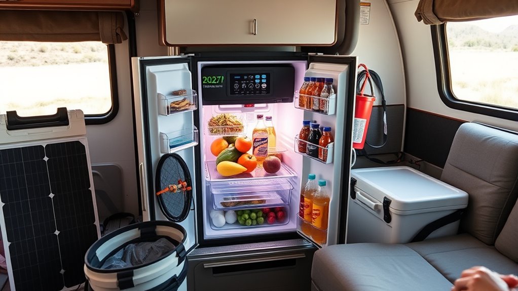 camper fridge selection tips