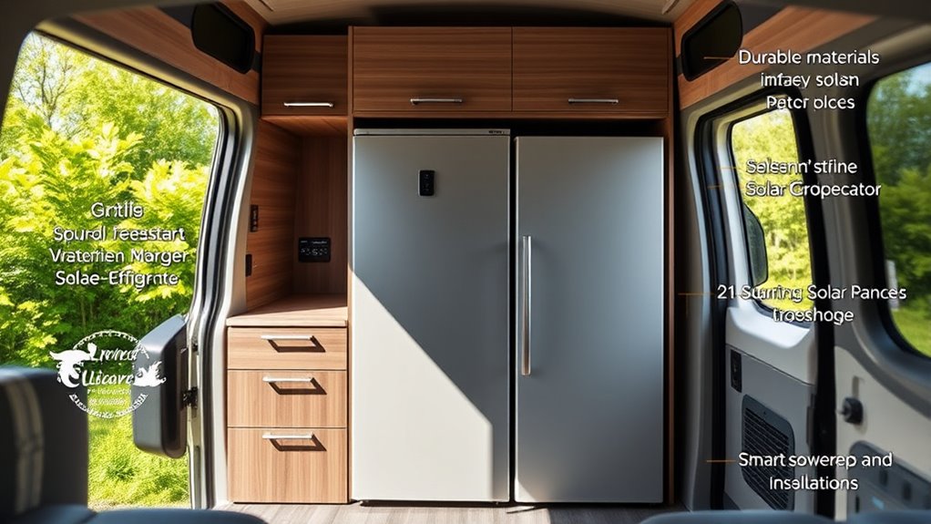 camper van fridge essentials