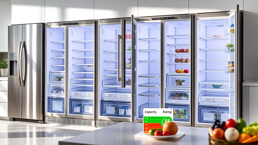 capacity size efficiency durability