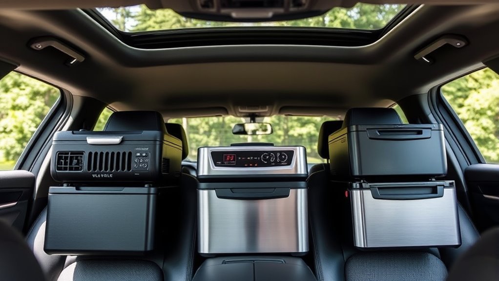 car fridge capacity and efficiency