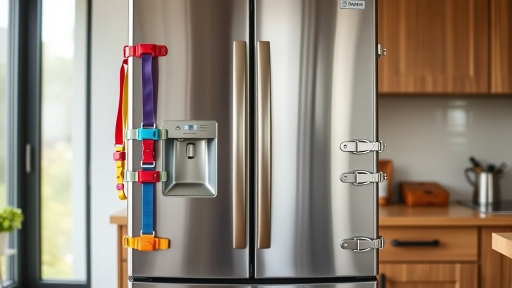 childproof refrigerator locks