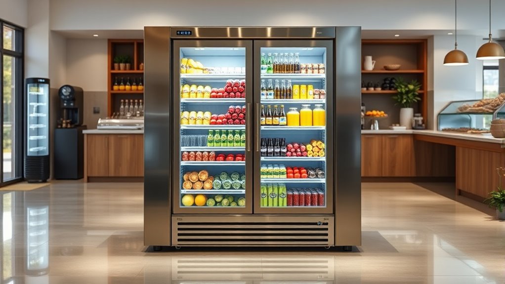 choose efficient display refrigeration