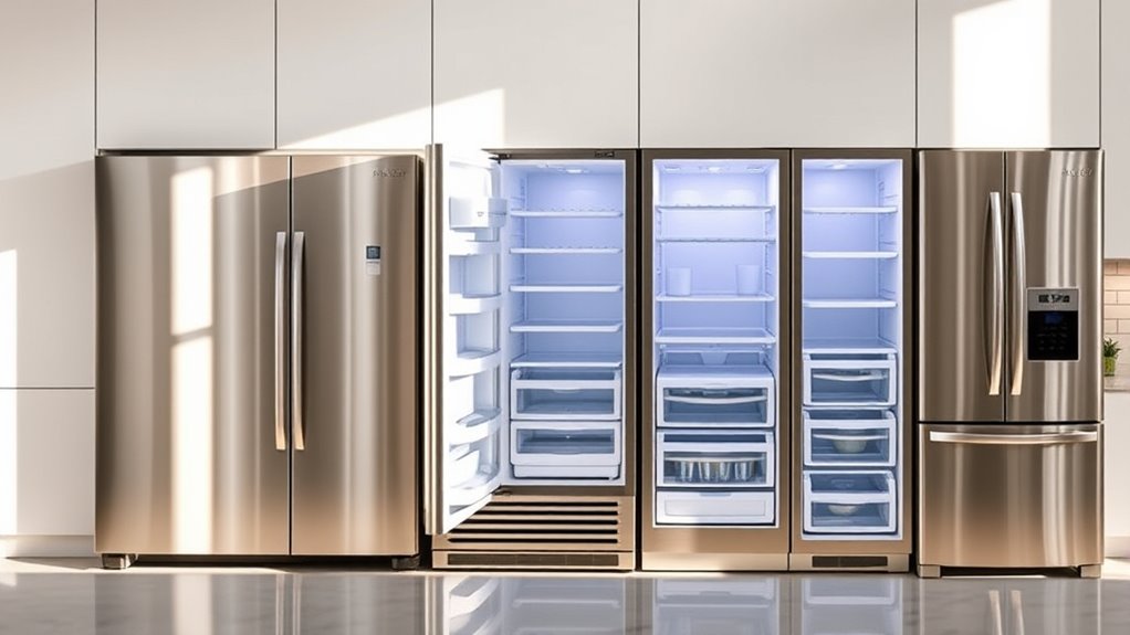 choose efficient organized fridge