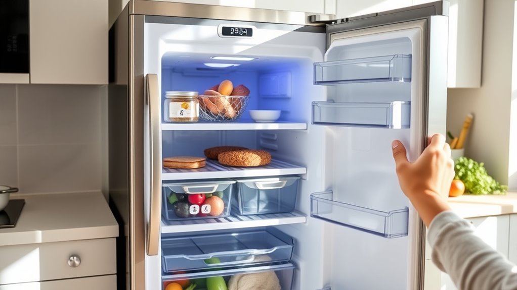 choose efficient organized refrigerator