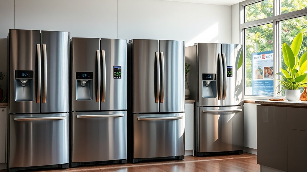 choose efficient spacious fridge