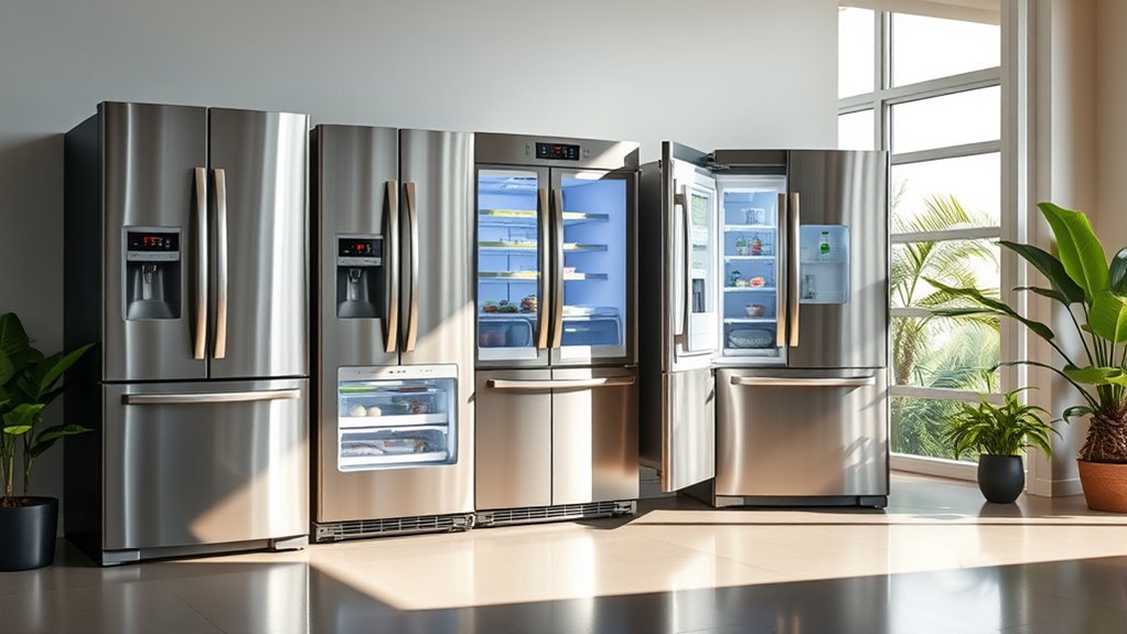 choose efficient spacious fridge