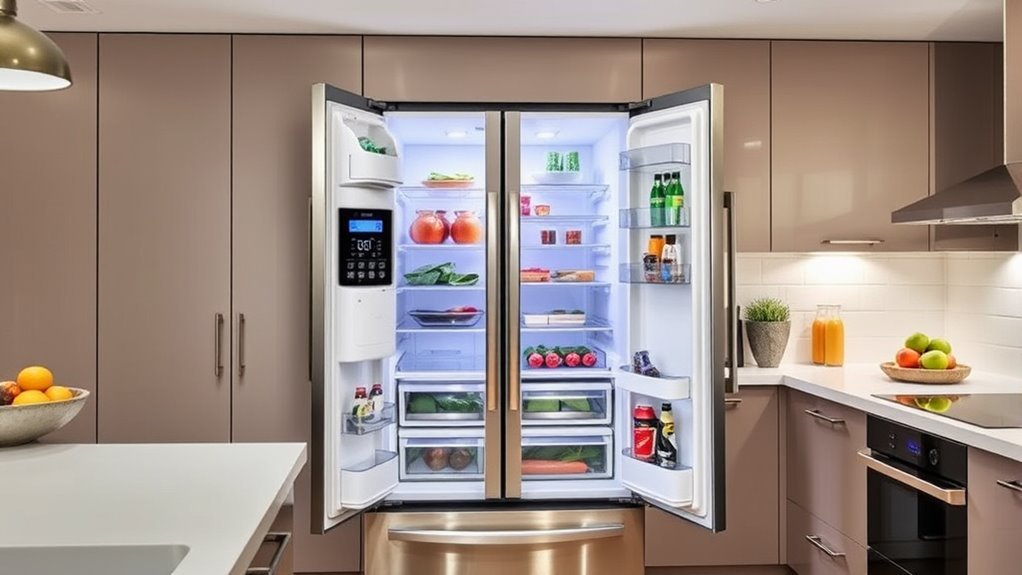 choose efficient spacious fridge