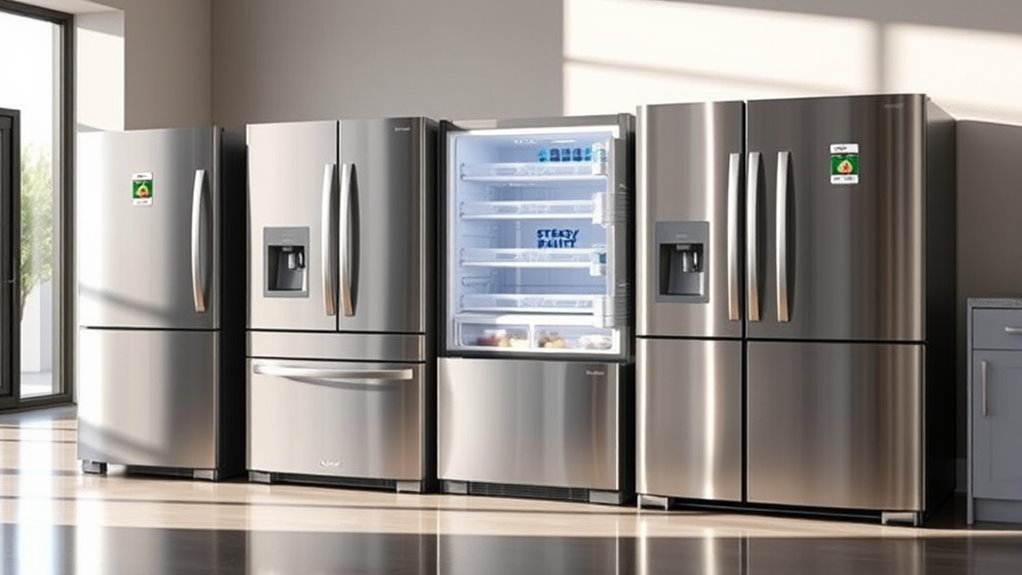 choose efficient spacious refrigerator