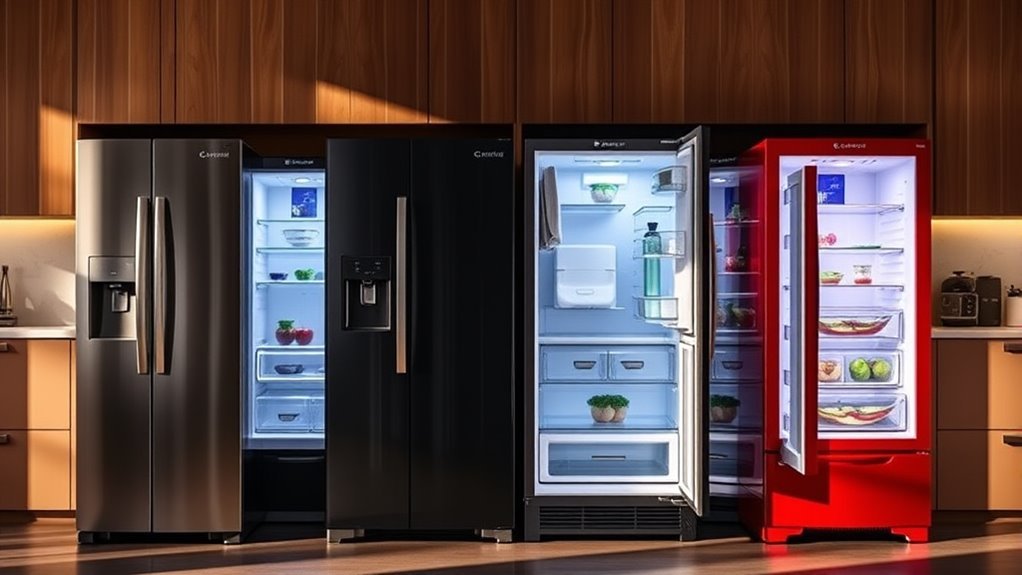 choose efficient spacious refrigerator