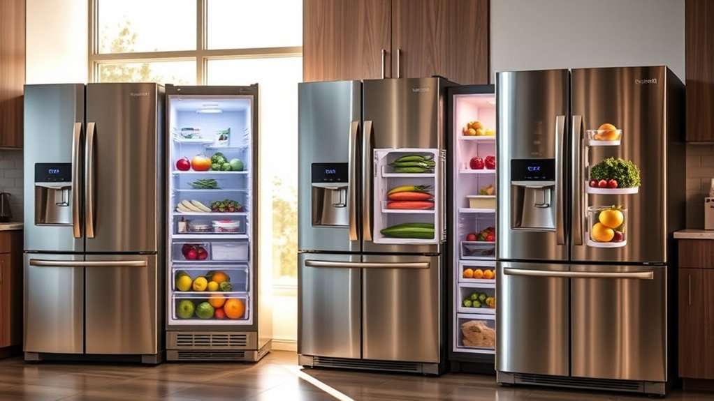 choose efficient spacious refrigerator