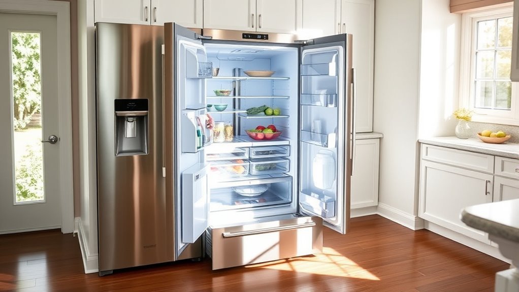 choose efficient stylish fridge