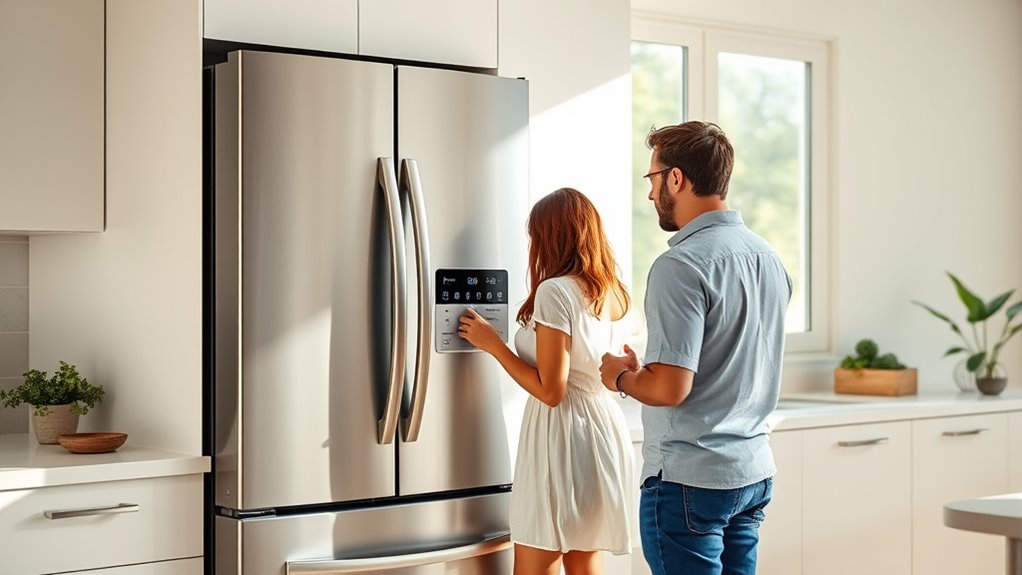 choose efficient stylish refrigerator