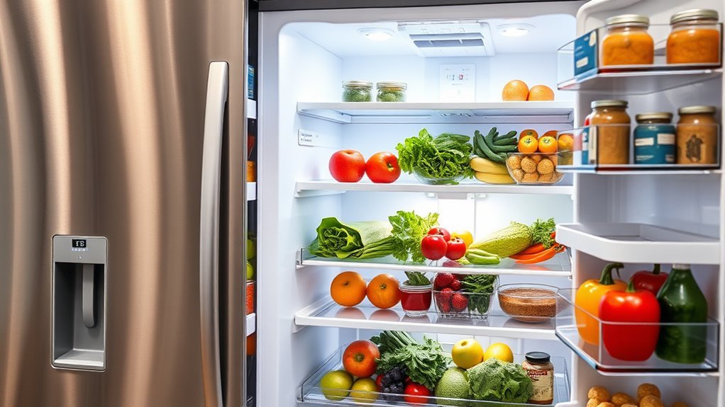 choose efficient stylish refrigerator