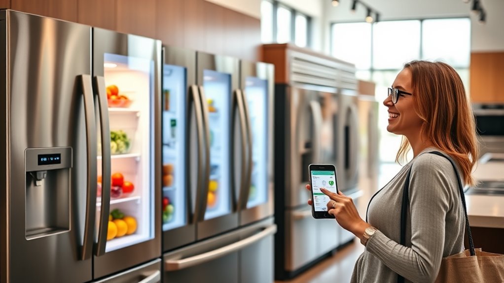 choose efficient stylish refrigerators