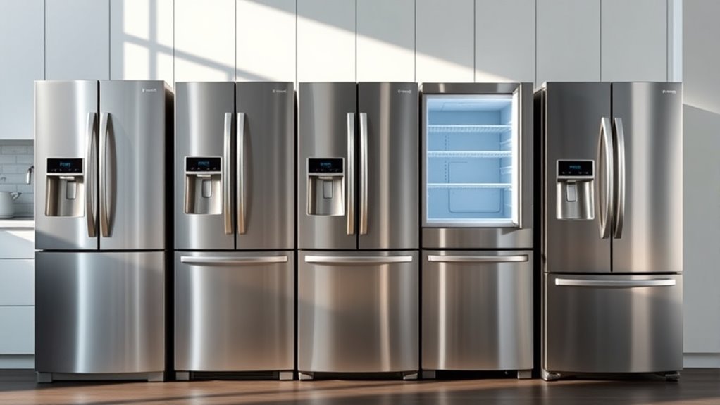 choose energy efficient spacious fridge