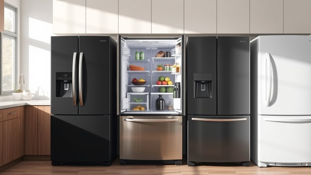 choose energy efficient spacious refrigerator