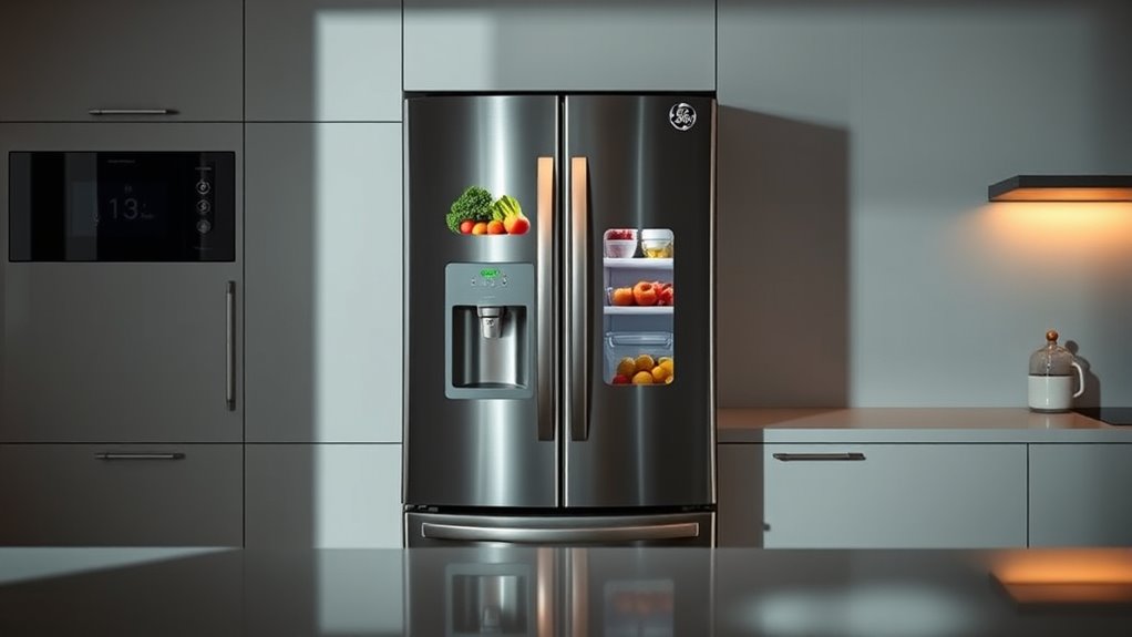 choose functional stylish refrigerator
