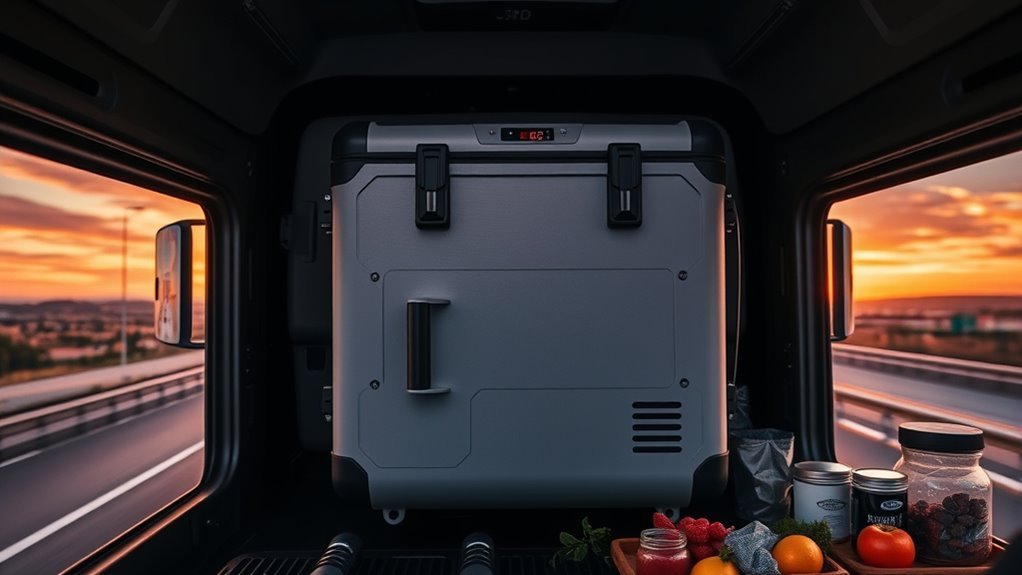 choose portable truck fridge