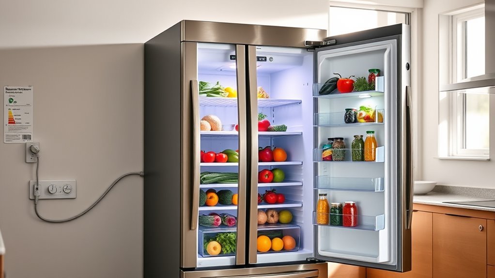 choosing efficient spacious fridge