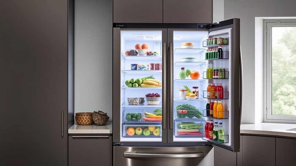 choosing efficient spacious fridge