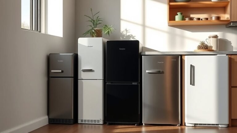 compact quiet fridge options
