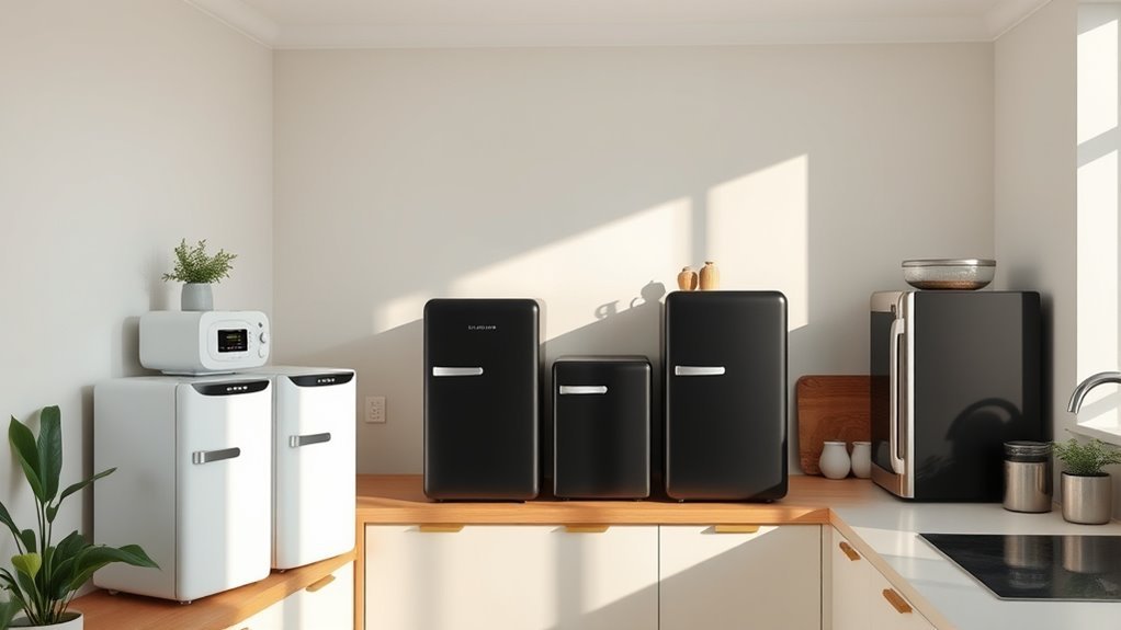 compact refrigerator space savers