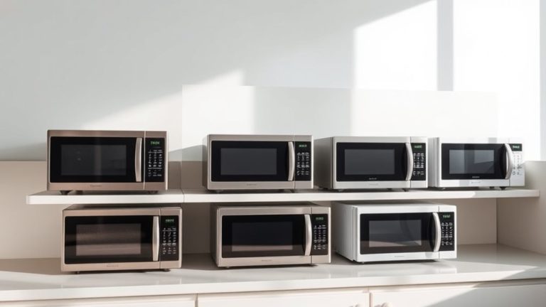 compact space saving microwaves