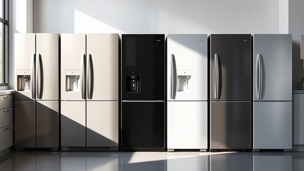 compact stylish space saving refrigerators