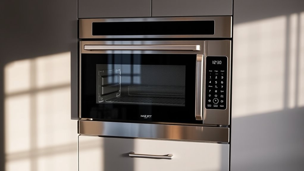 cooking capacity and controls