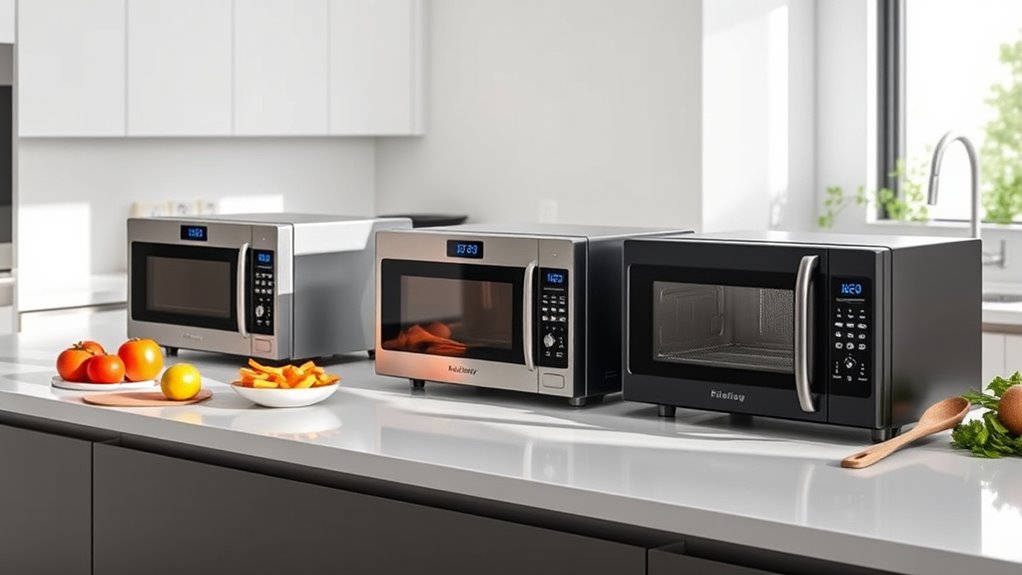 cooking capacity and features