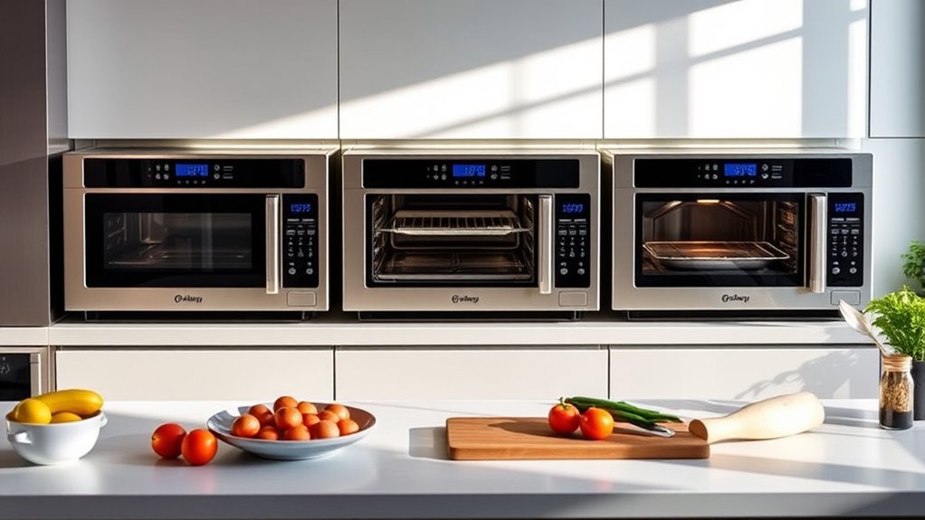 cooking functions and capacity