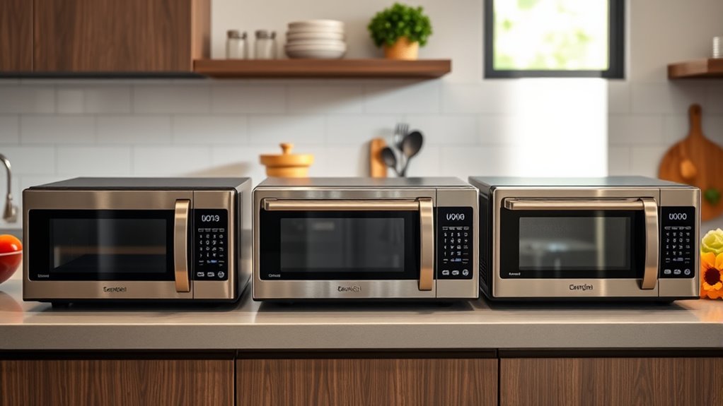 cooking functions and capacity