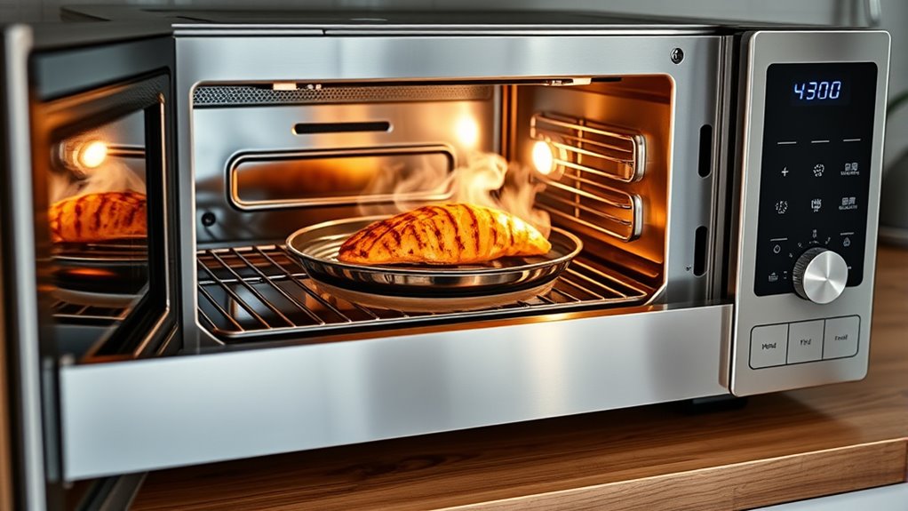 cooking power and features