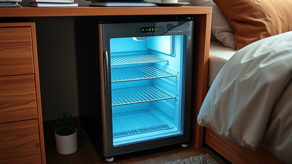 dorm fridge size efficiency