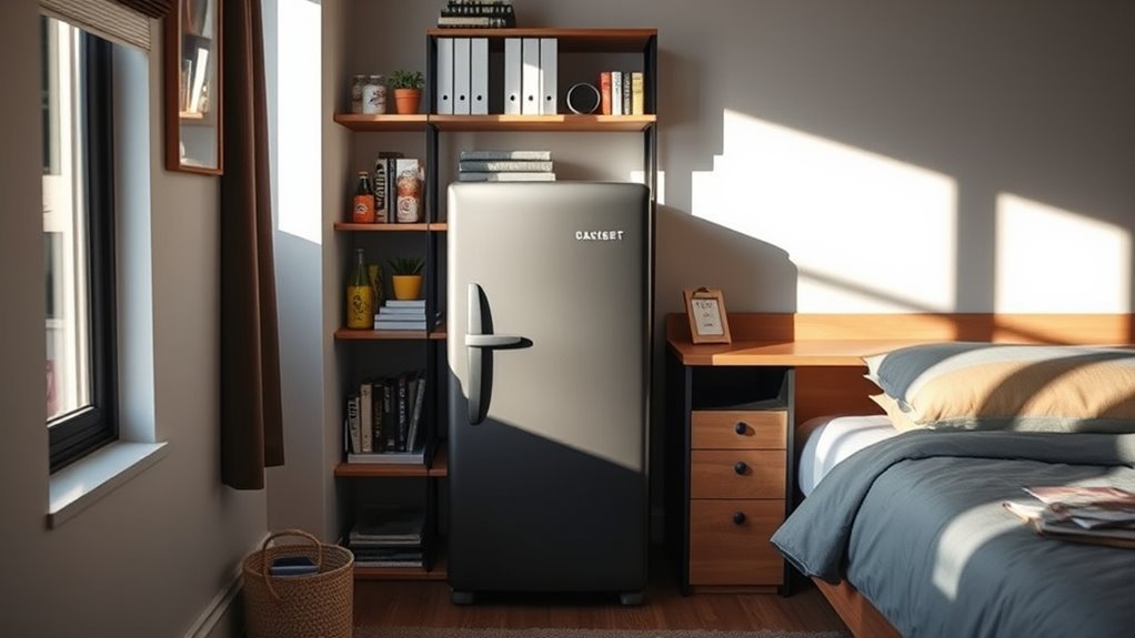 dorm friendly compact refrigerator considerations