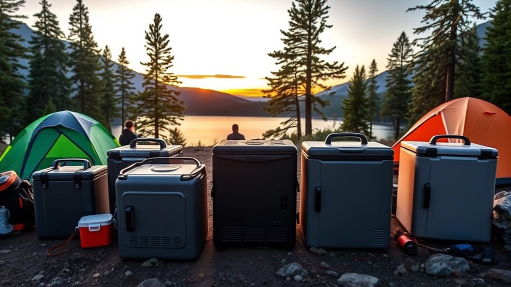 efficient portable cooling features