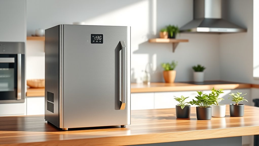 energy consumption and features