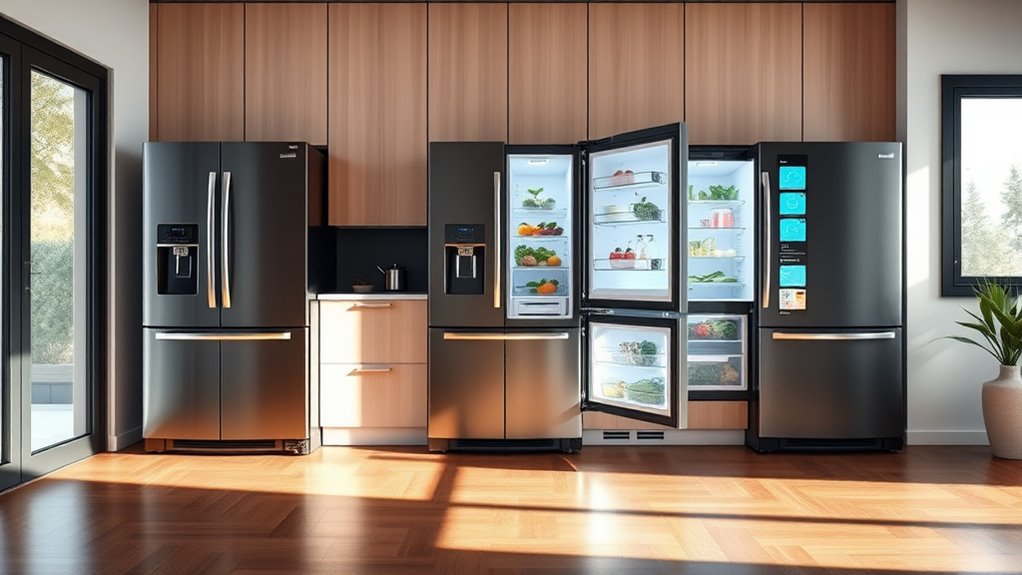 energy efficient fridge features