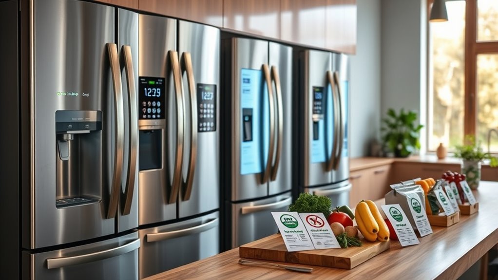 energy efficient refrigerator selection
