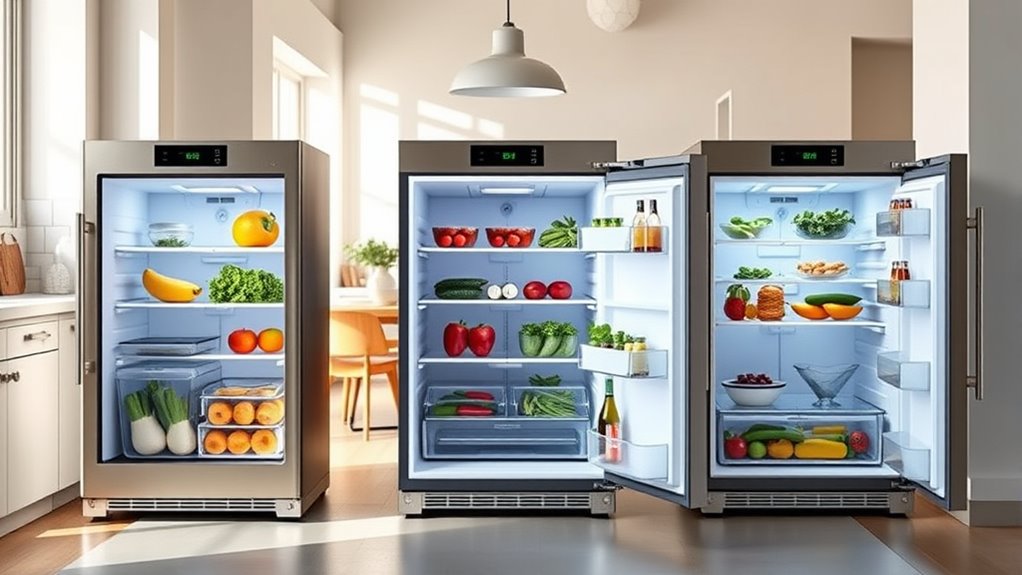 energy efficient size and noise