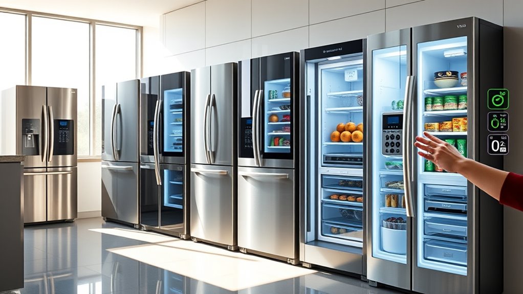 energy efficient smart refrigerators