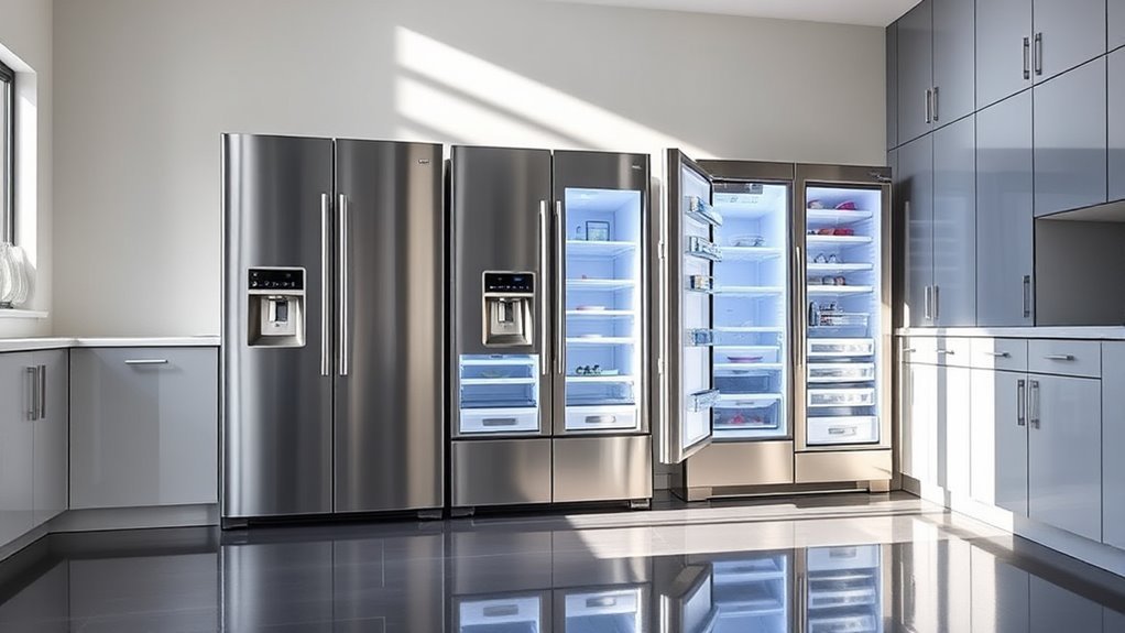 energy efficient space conscious refrigeration