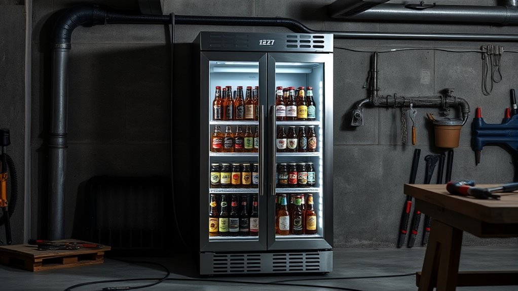 garage beer fridge essentials