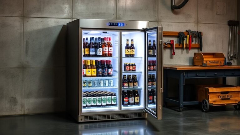 garage beer fridge rankings
