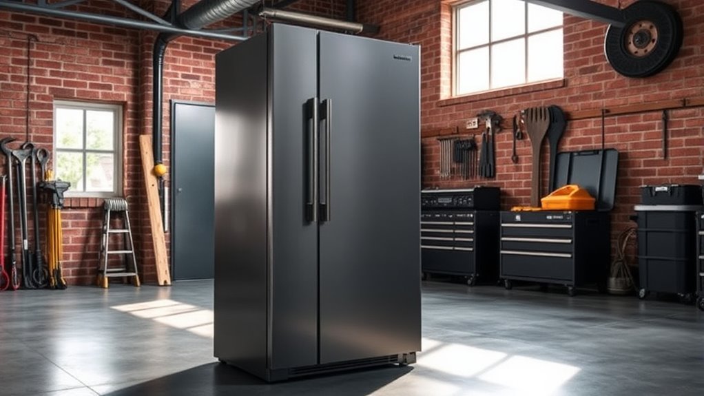 garage fridge selection tips