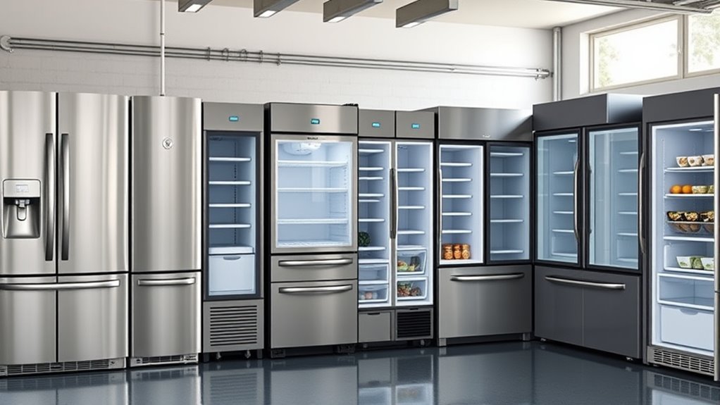 garage refrigerator freezer considerations