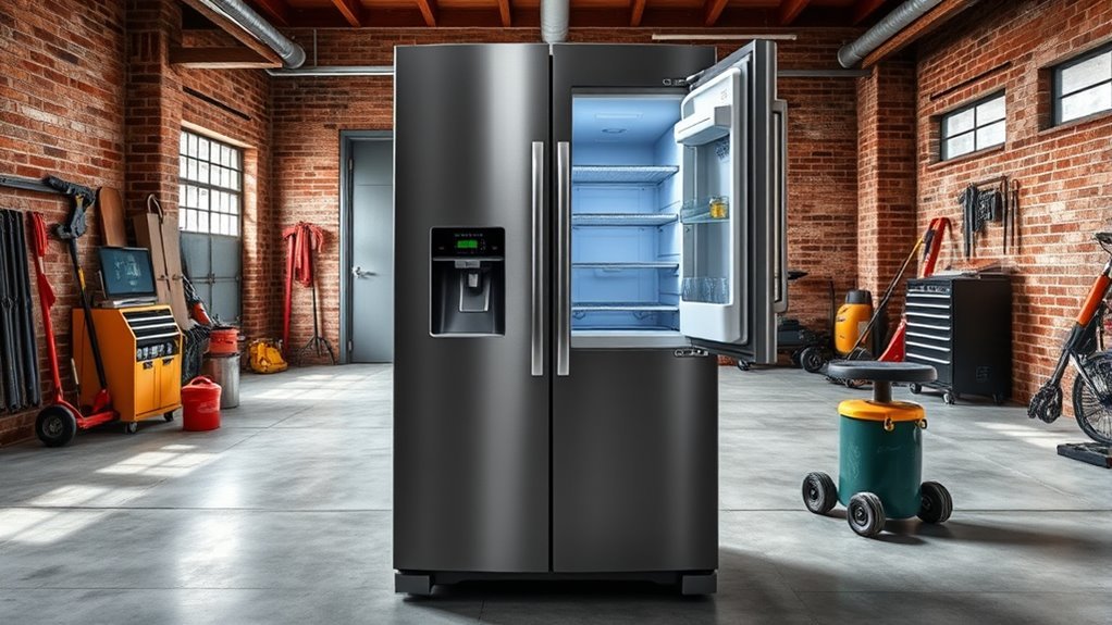 garage refrigerator selection tips