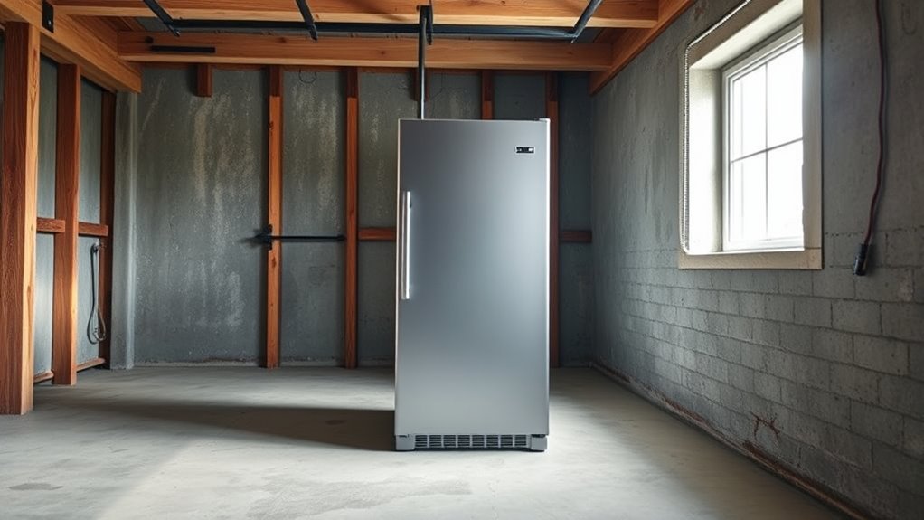 garage refrigerator temperature considerations