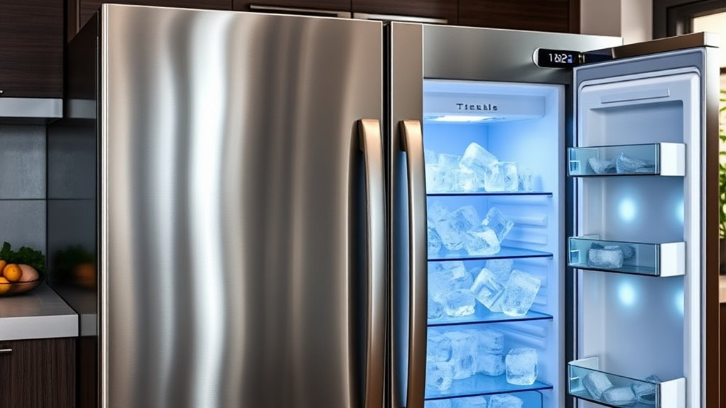 ice maker capacity and features
