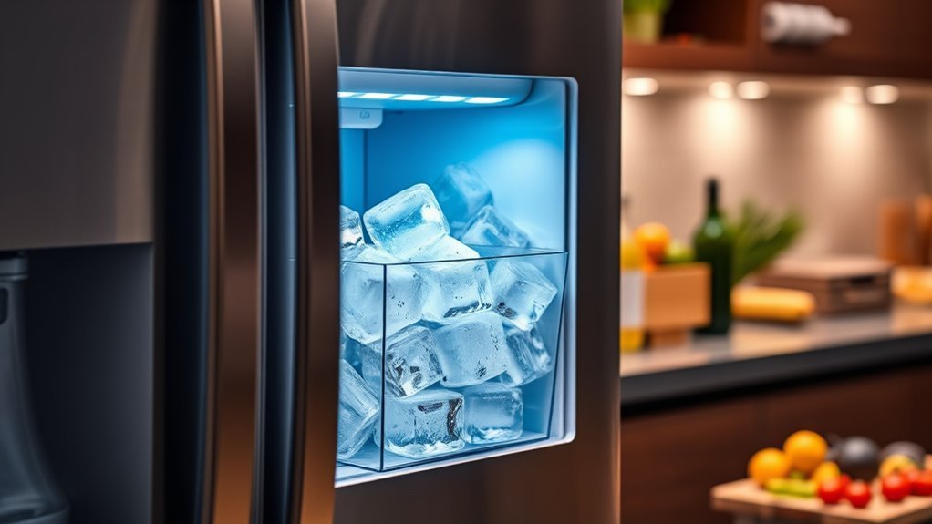 ice maker capacity and maintenance